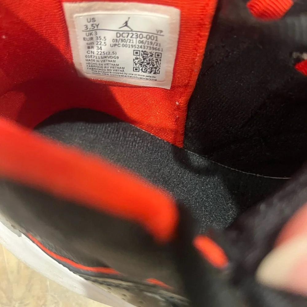 Nike Jordan Stay Loyal Black Red‎ Basketball shoes